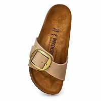 Women's Madrid Big Buckle 1 Strap Narrow Sandal