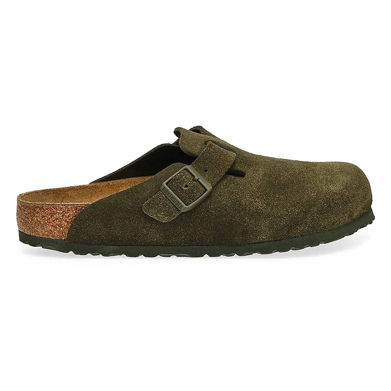 Men's Boston Suede Clog - Thyme