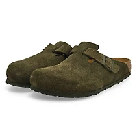 Men's Boston Suede Clog - Thyme