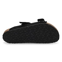 Men's Uji 2 Strap Soft Footbed Sandal - Black