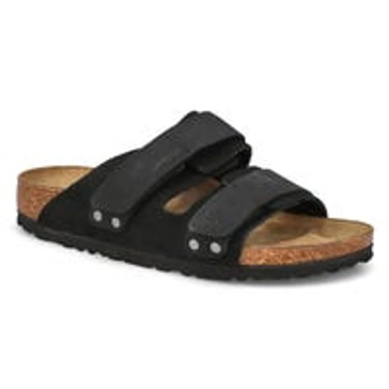 Women's Uji 2 Strap Narrow Sandal - Black