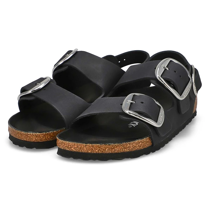 Sandales étroites à 3 brides MILANO BIG BUCKLE, no