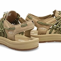 Sandale 2 cordons UNEEK, noir/noir