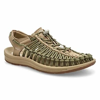 Sandale 2 cordons UNEEK, noir/noir