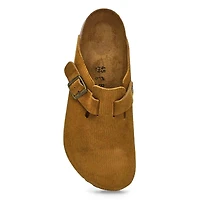 Men's Boston Corduroy Suede Clog - Cork Brown