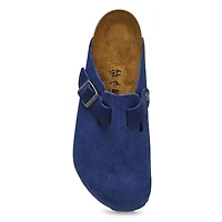 Men's Boston Corduroy Suede Clog - Indigo