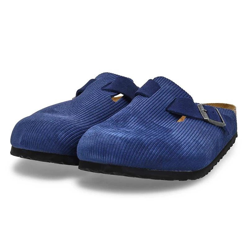 Men's Boston Corduroy Suede Clog - Indigo