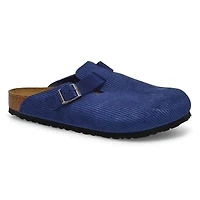 Men's Boston Corduroy Suede Clog - Indigo