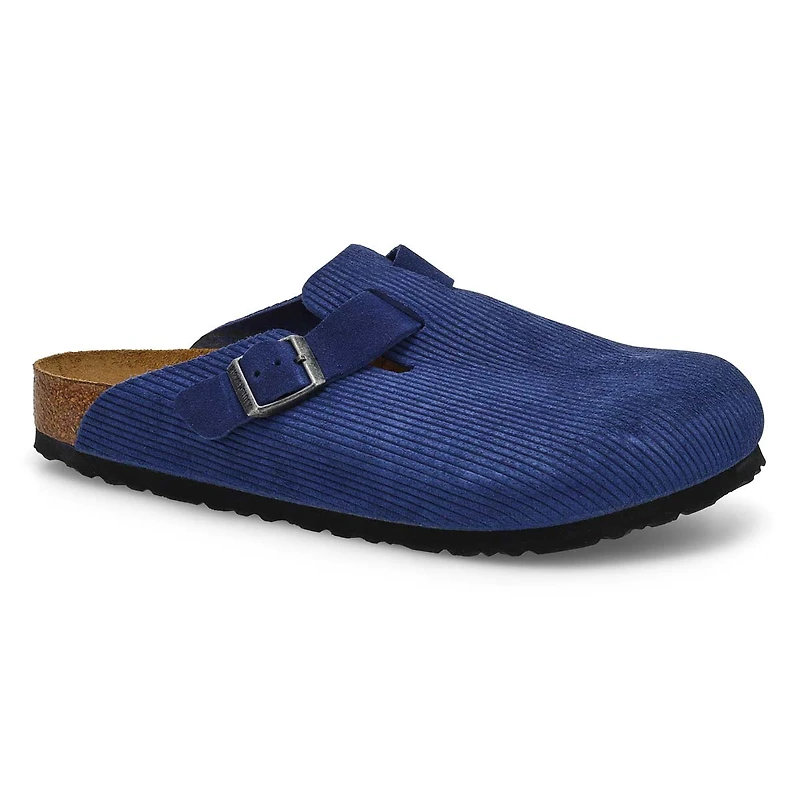 Men's Boston Corduroy Suede Clog - Indigo