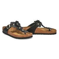 Women's Gizeh Flowers Thong Sandal