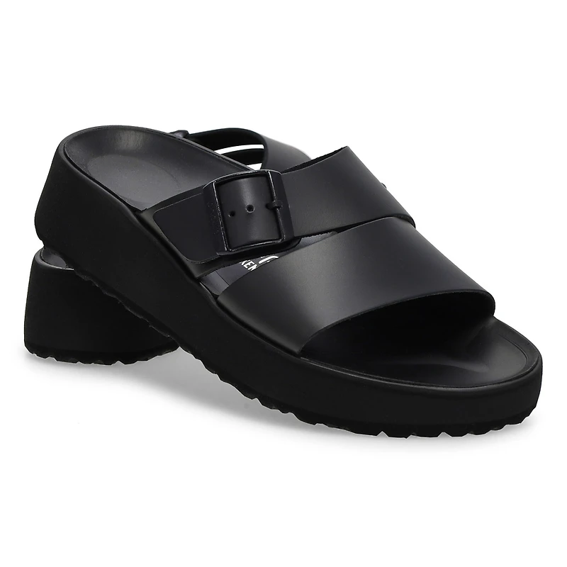 Sandale plateforme compense ALMINA, noir/noir, fe