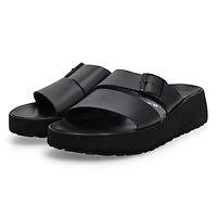 Women's Almina Platform Narrow Wedge Sandal - Blac