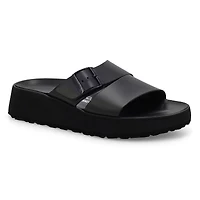 Women's Almina Platform Narrow Wedge Sandal - Blac