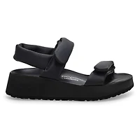 Women's Theda Platform Narrow Wedge Sandal - Black