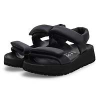 Women's Theda Platform Narrow Wedge Sandal - Black