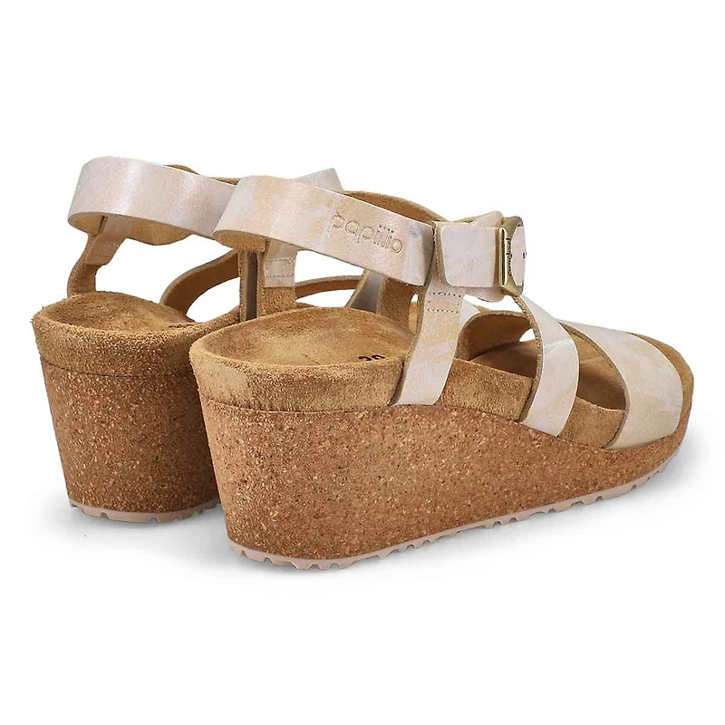 Women's Soley Narrow Wedge Sandal - Silver