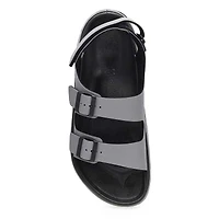 Men's Mogami Terra Birko-Flor Sandal - Whale Gray