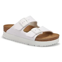 Woemn's Arizona Birko-Flor 2-Strap Vegan Platform