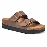 Woemn's Arizona Birko-Flor 2-Strap Vegan Platform