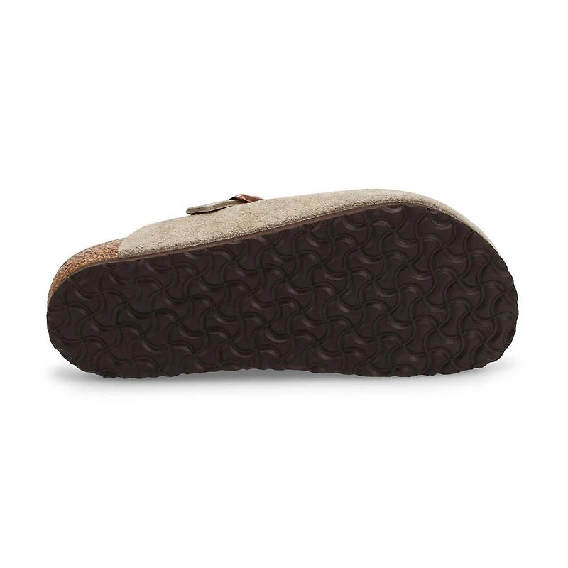 Kids' Boston Suede Casual Clog - Taupe