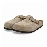 Kids'  Boston Suede Casual Clog - Taupe