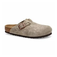 Kids'  Boston Suede Casual Clog - Taupe