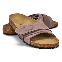 Women's  Oita Cork Footbed Narrow Sandal- Antique