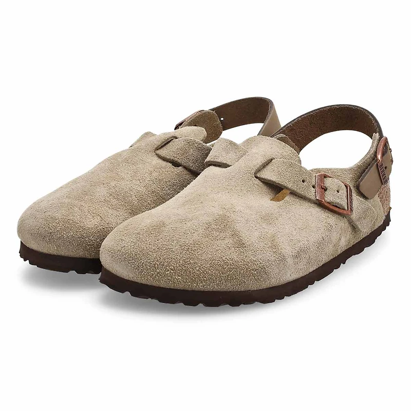 Women's Tokyo Suede Narrow Clog