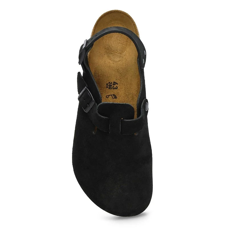 Men's Tokyo Suede Casual Clog - Taupe
