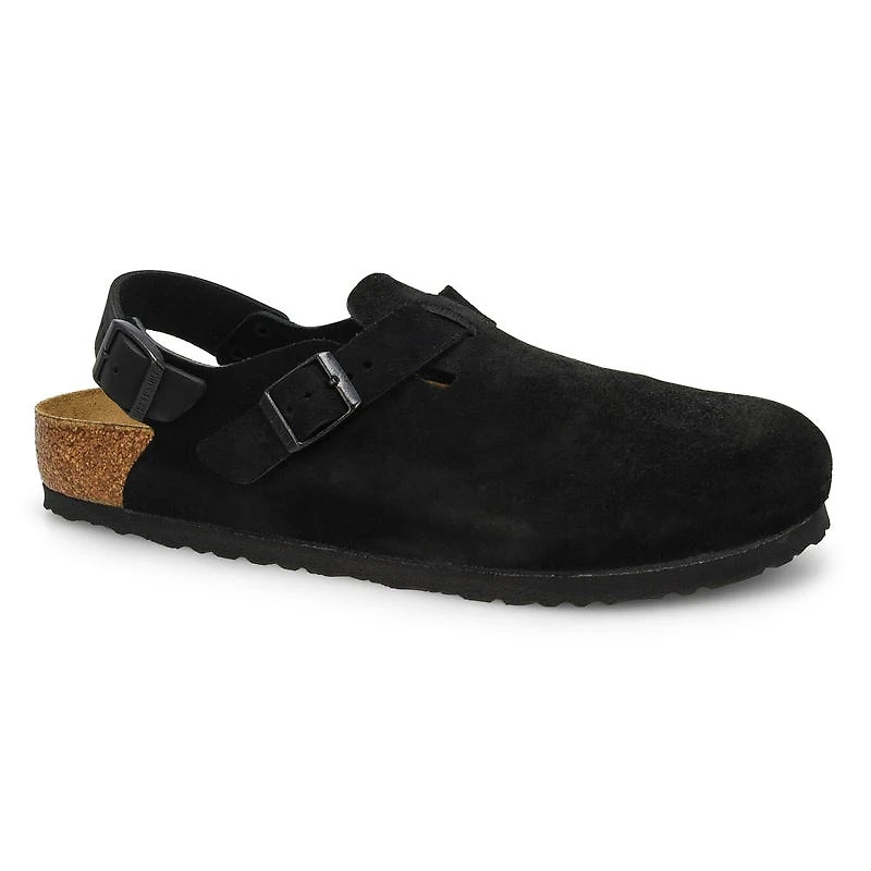 Men's Tokyo Suede Casual Clog - Taupe