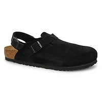 Men's Tokyo Suede Casual Clog - Taupe