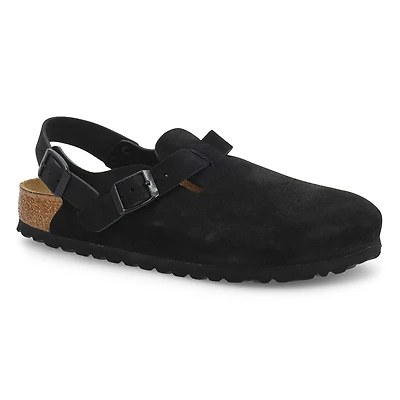 Women's Tokyo Suede Narrow Clog