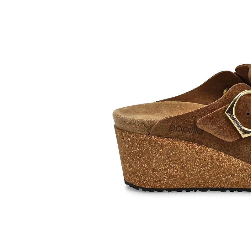 Women's Fanny Suede Wedge Narrow Clog