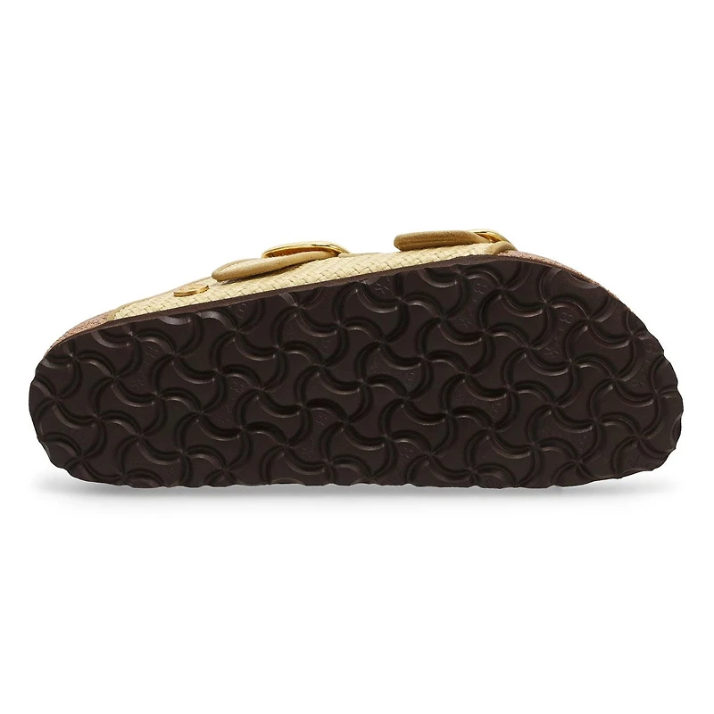 Women's Arizona Big Buckle 2 Strap Narrow Sandal
