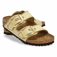 Women's Arizona Big Buckle 2 Strap Narrow Sandal