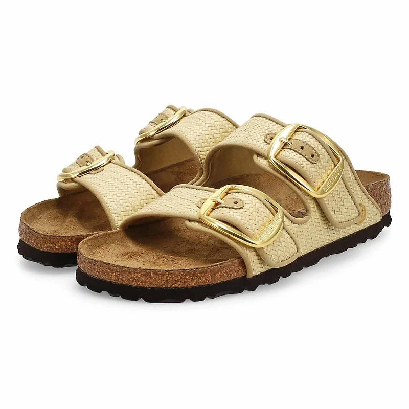 Women's Arizona Big Buckle 2 Strap Narrow Sandal