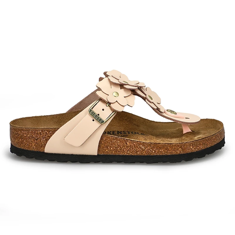 Women's Gizeh Flowers Thong Sandal