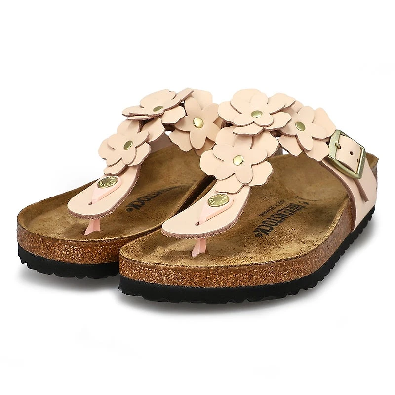Women's Gizeh Flowers Thong Sandal
