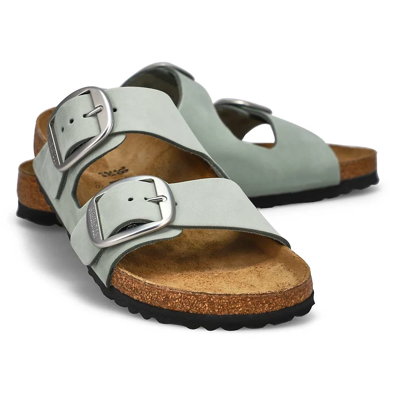 Women's Arizona Big Buckle Oiled Leather 2 Strap N