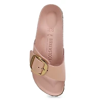 Women's Madrid Big Buckle 1 Strap Narrow Sandal