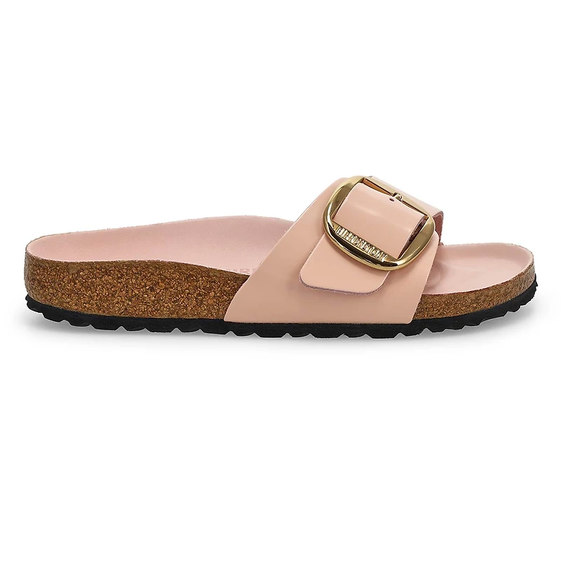 Women's Madrid Big Buckle 1 Strap Narrow Sandal