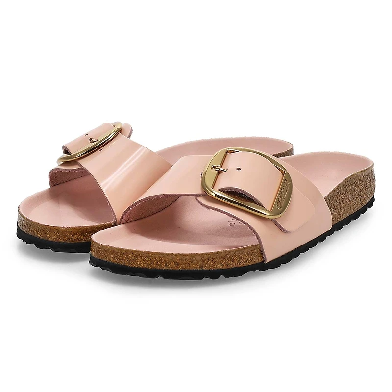 Women's Madrid Big Buckle 1 Strap Narrow Sandal