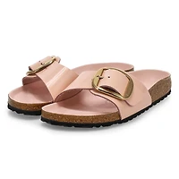 Women's Madrid Big Buckle 1 Strap Narrow Sandal