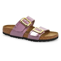 Women's Sydney Luxe Birko-Flor 2 Strap Narrow Sand