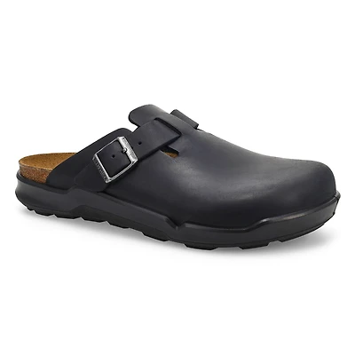 Men's Boston Rugged Oiled Leather Casual Clog