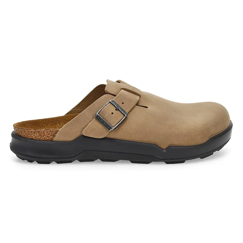 Men's Boston Rugged Oiled Leather Casual Clog