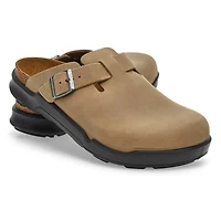 Men's Boston Rugged Oiled Leather Casual Clog