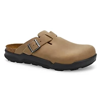 Men's Boston Rugged Oiled Leather Casual Clog