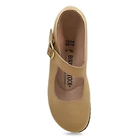 Mary Jane en cuir TRACY, noir, femmes
