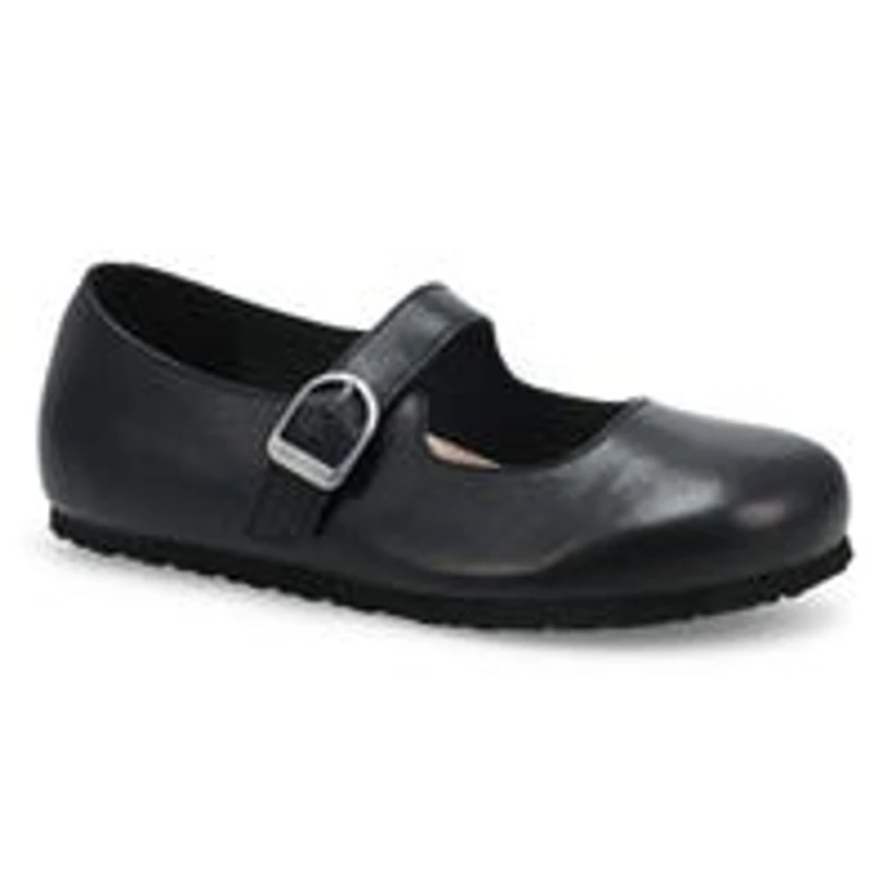Women's Santa Clarita Leather Mary Jane - Black